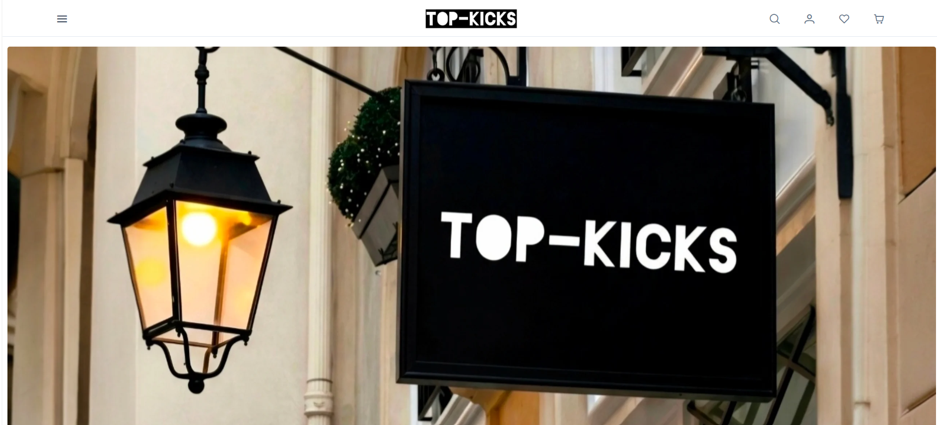 Top Kicks — Fashion e-shop by ASDETECH